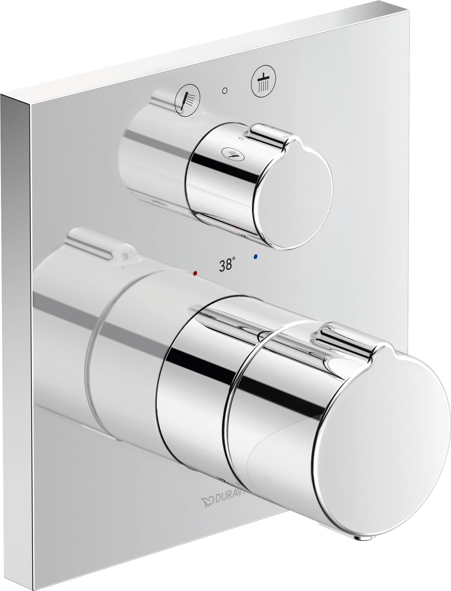 Термостат Duravit C.1 C14200013010 для душа, хром