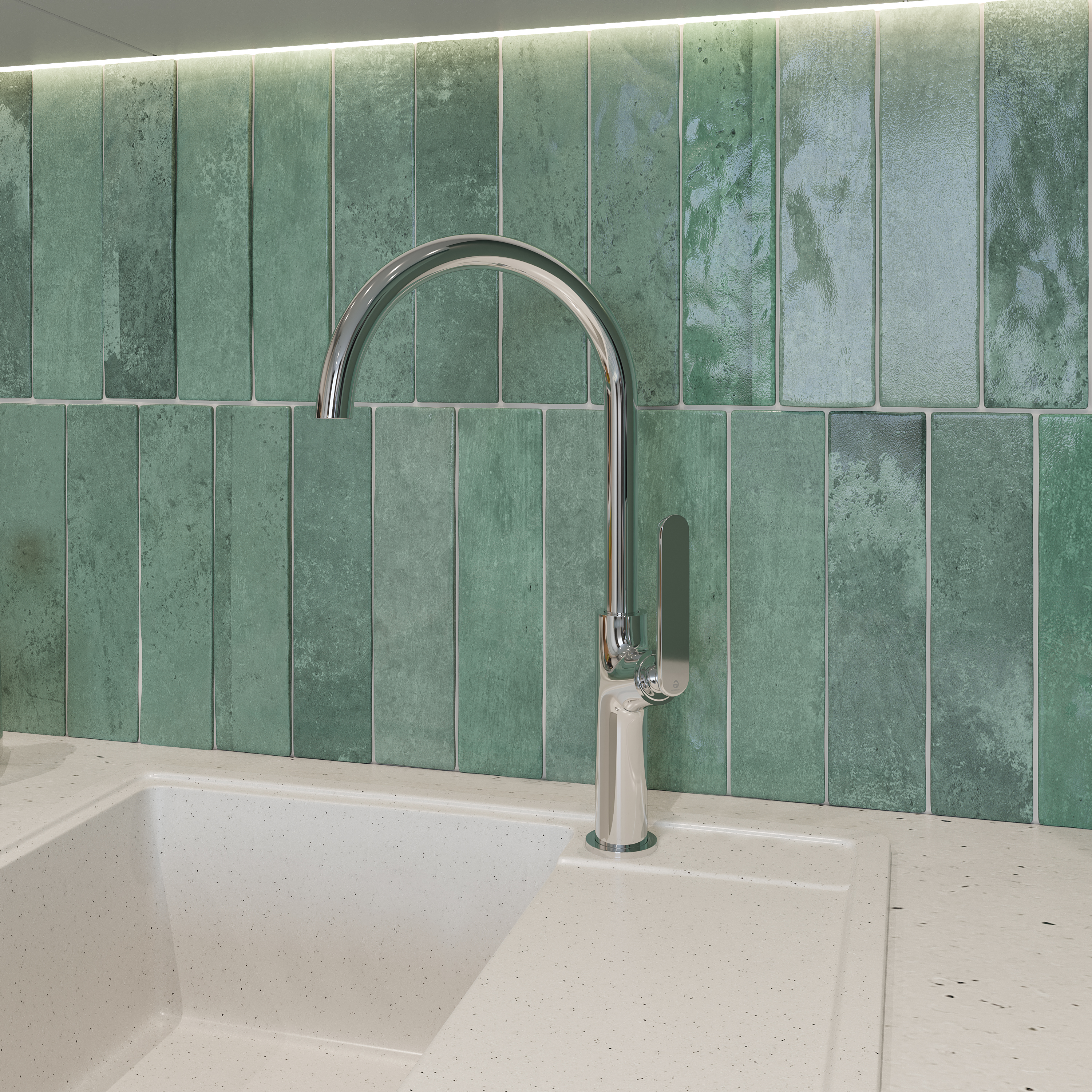 Смеситель для кухни Domaci Равенна ML-05cr