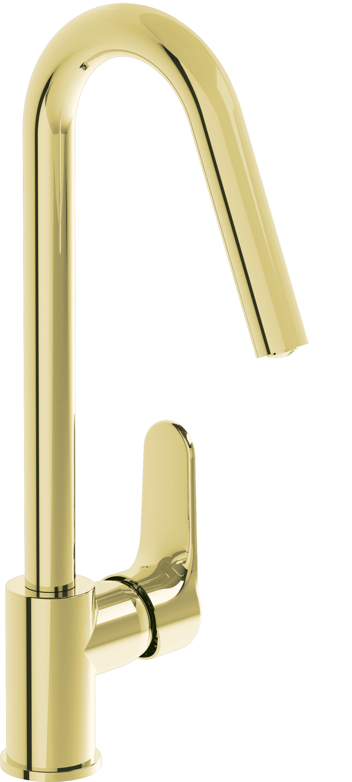 Смеситель для кухни VitrA Root Round A4274223EXP золото