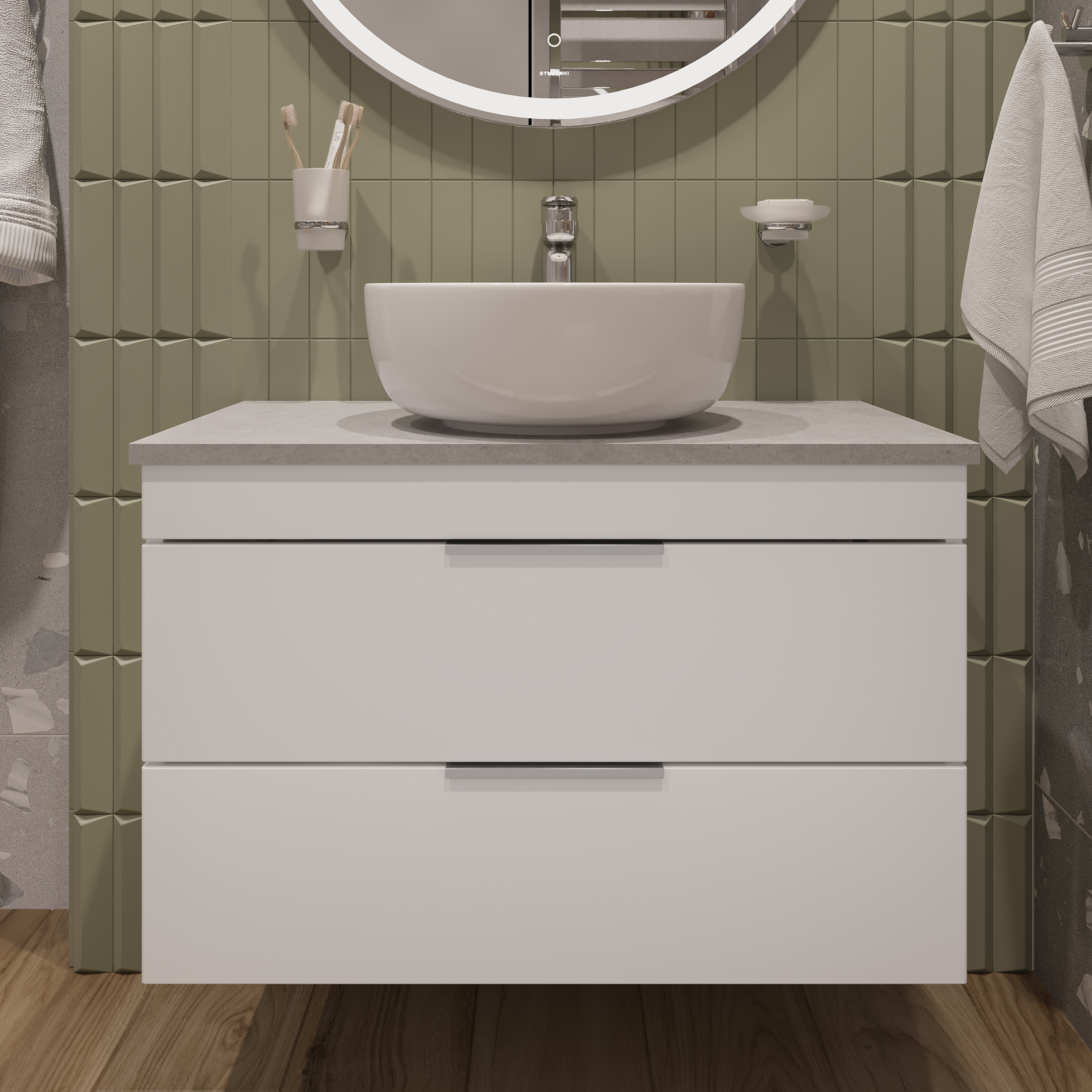 Смеситель для раковины STWORKI Ноттвиль NO-02cr хром купить в Тамбове