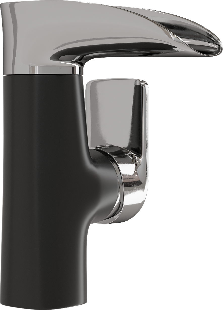 Смеситель для раковины DIWO Дмитров DM-01b черный