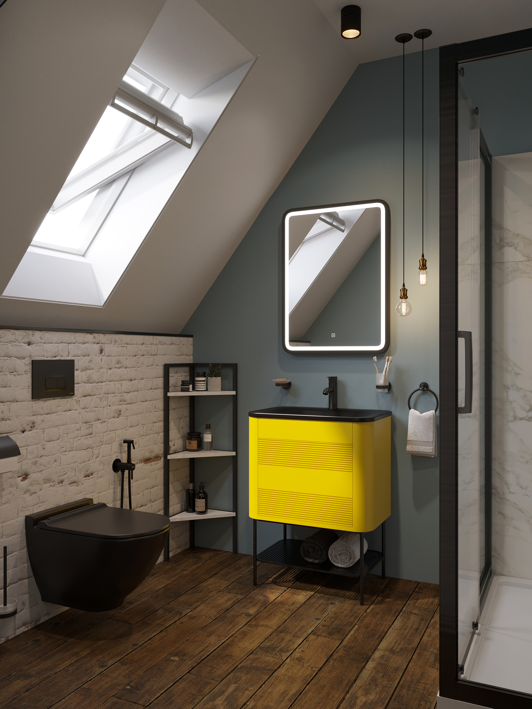 Смеситель для раковины STWORKI Стокгольм HFSG02130 черный, латунь, однорычажный, матовый купить в Тамбове