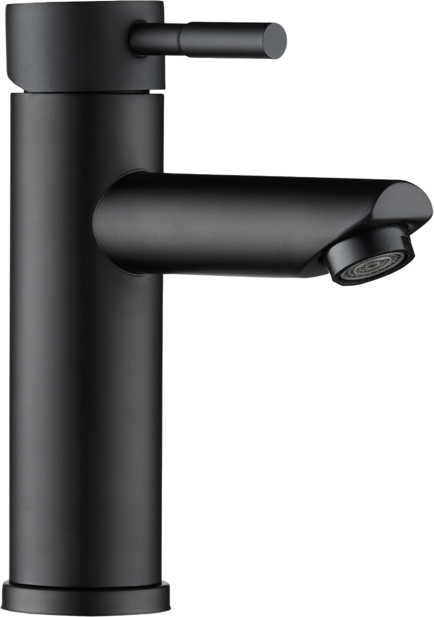 Смеситель для раковины DIWO Элиста EL-01b черный