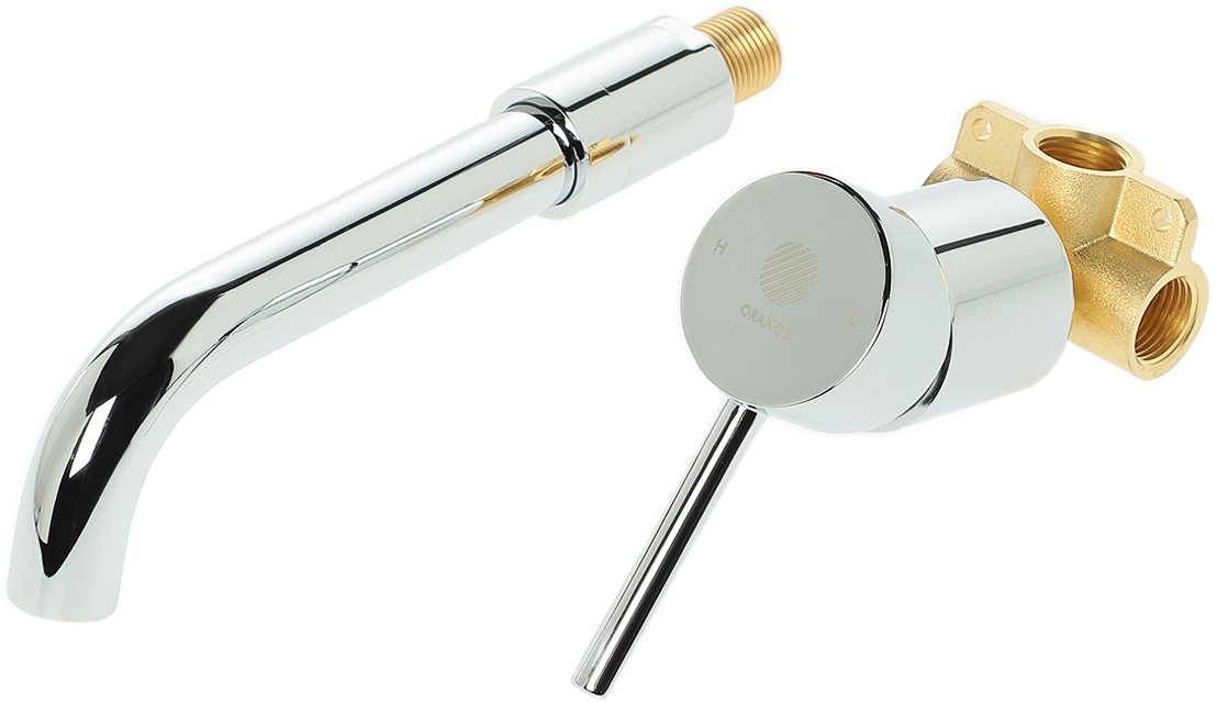 Смеситель для раковины STWORKI Эстерсунд ES-04w С ВНУТРЕННЕЙ ЧАСТЬЮ, хром купить в Тамбове