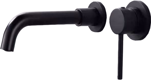 Смеситель для раковины STWORKI Эстерсунд ES-04b С ВНУТРЕННЕЙ ЧАСТЬЮ, черный купить в Тамбове