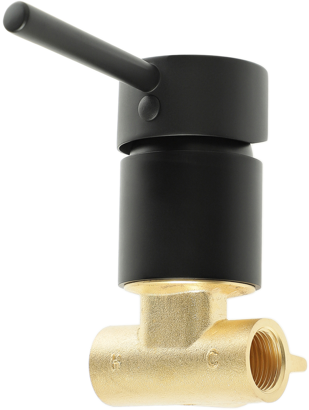 Смеситель для раковины STWORKI Эстерсунд ES-04b С ВНУТРЕННЕЙ ЧАСТЬЮ, черный купить в Тамбове