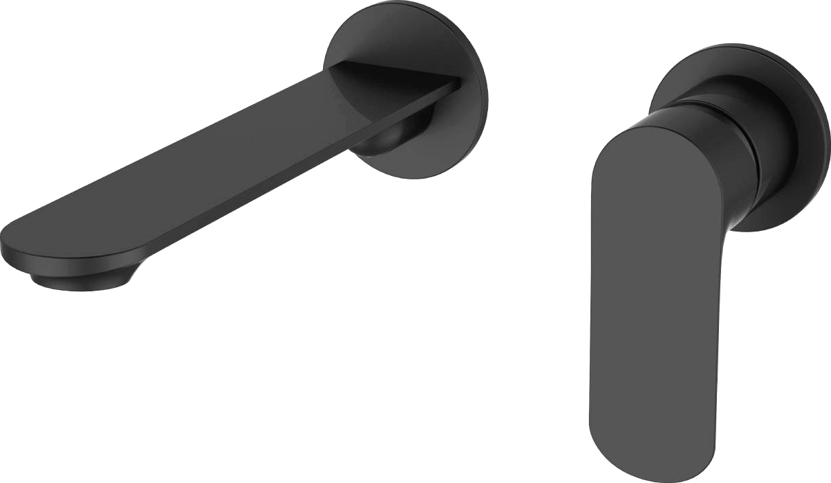 Смеситель для раковины STWORKI Ноттвиль NO-03b С ВНУТРЕННЕЙ ЧАСТЬЮ, черный