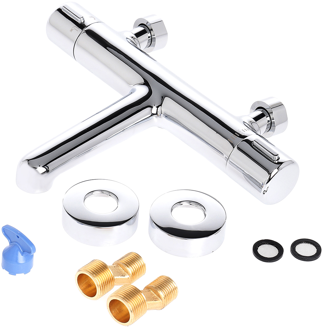 Термостатический смеситель STWORKI Рандерс RD-01cr для ванны с душем купить в Тамбове