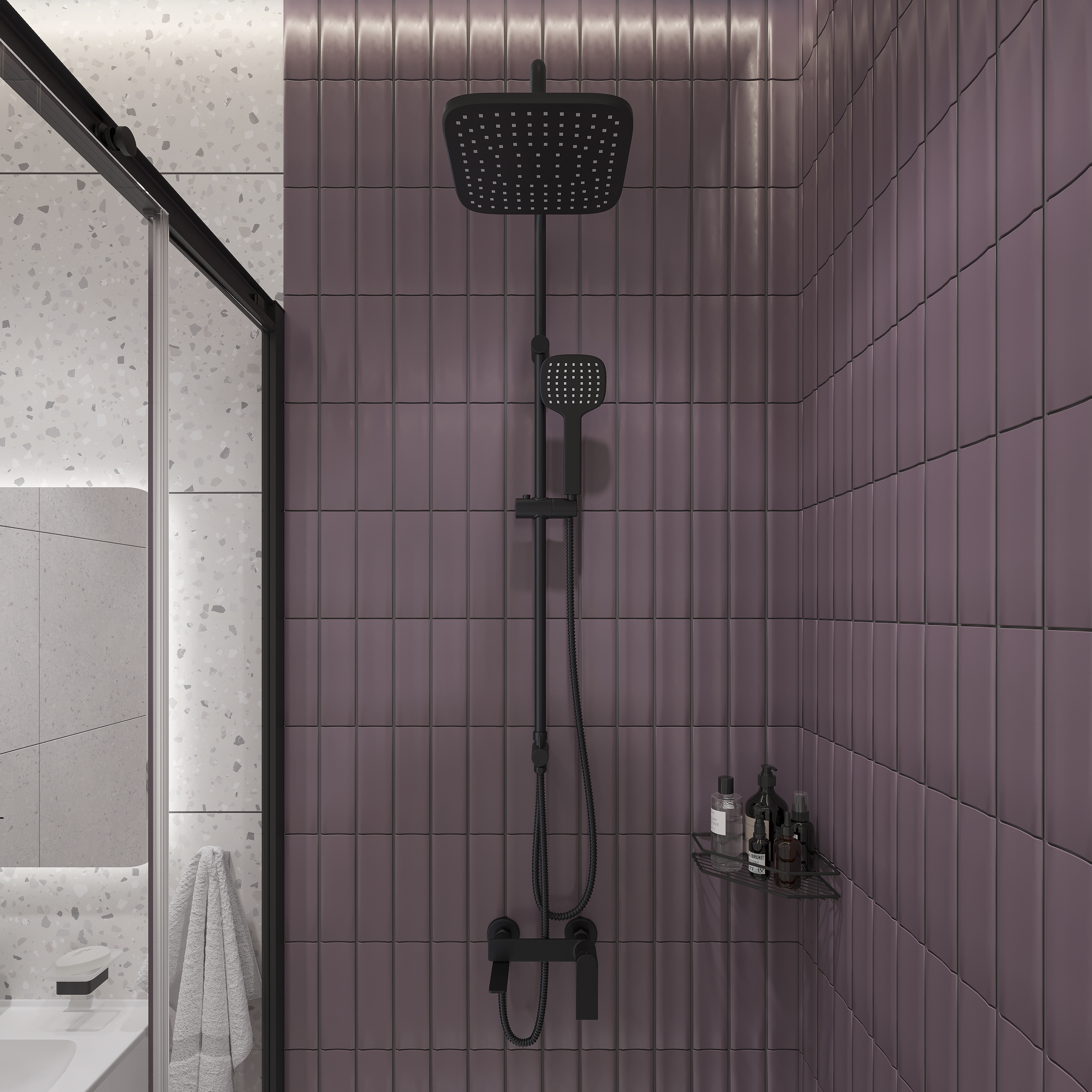 Смеситель для ванны с душем STWORKI Кронборг KR-02b купить в Тамбове