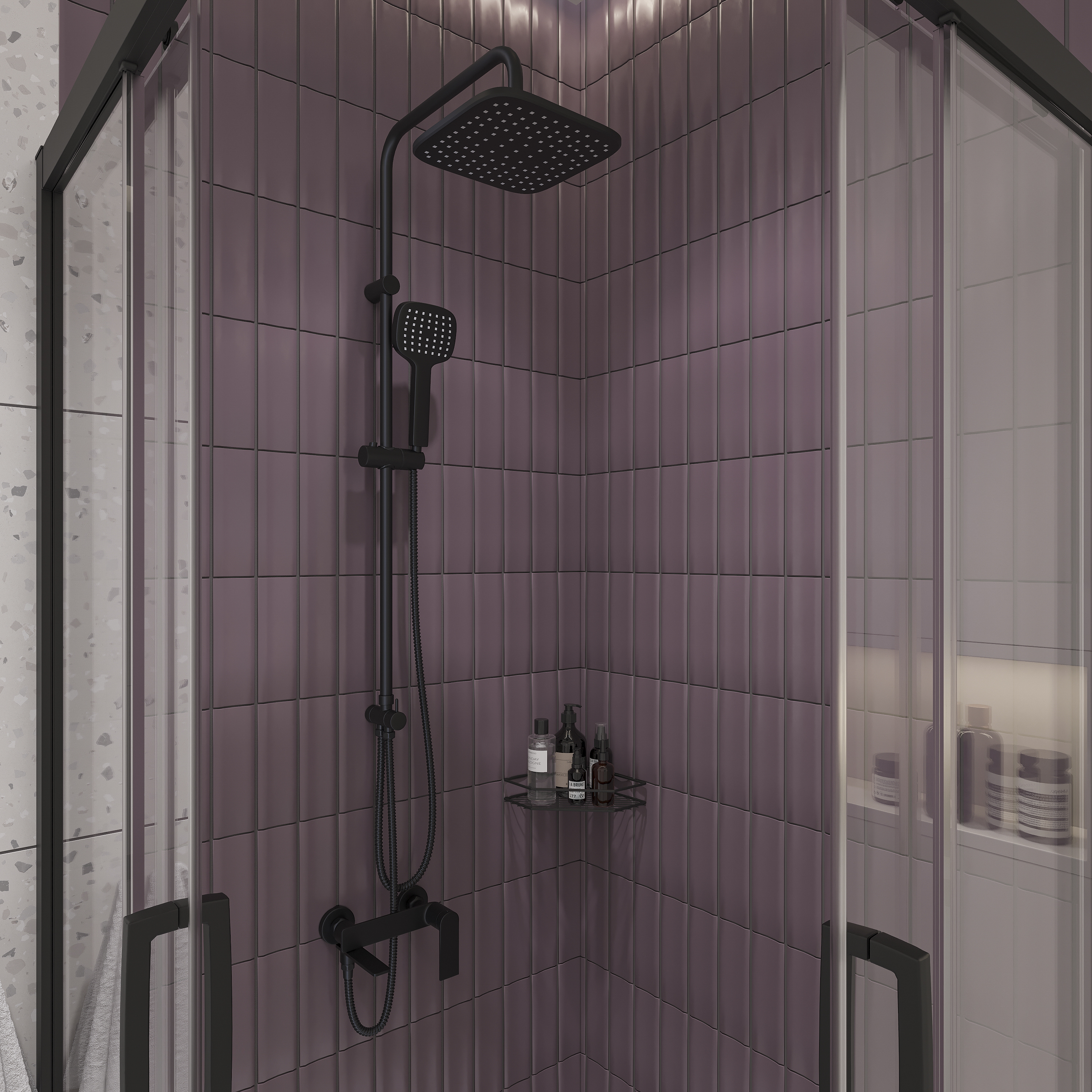 Смеситель для ванны с душем STWORKI Кронборг KR-02b купить в Тамбове