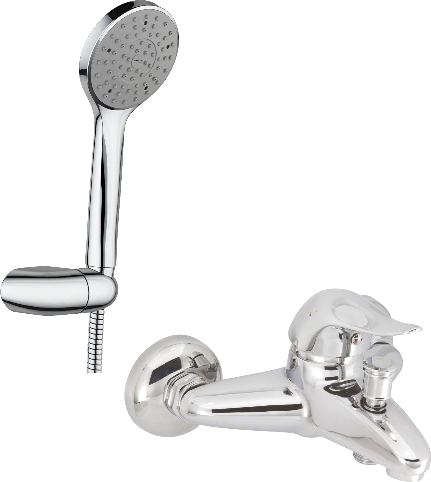 Смеситель для ванны с душем STWORKI HFDB91100 + MG-SER103
