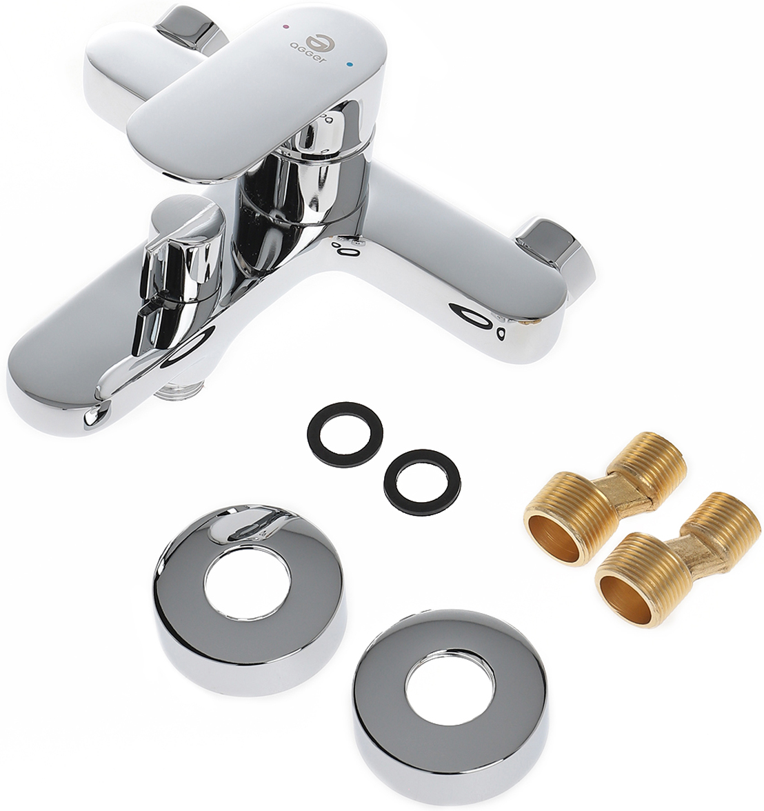 Смеситель для ванны с душем STWORKI Ноттвиль NO-04cr купить в Тамбове