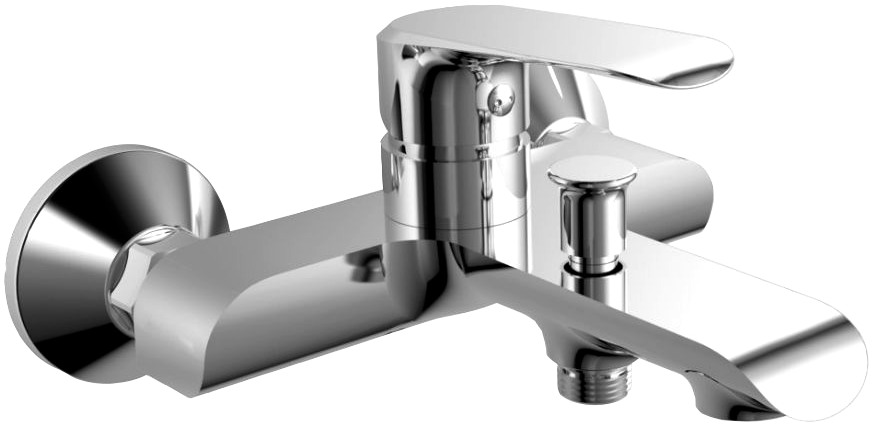 Смеситель для ванны с душем STWORKI Гриндстед GR-03cr