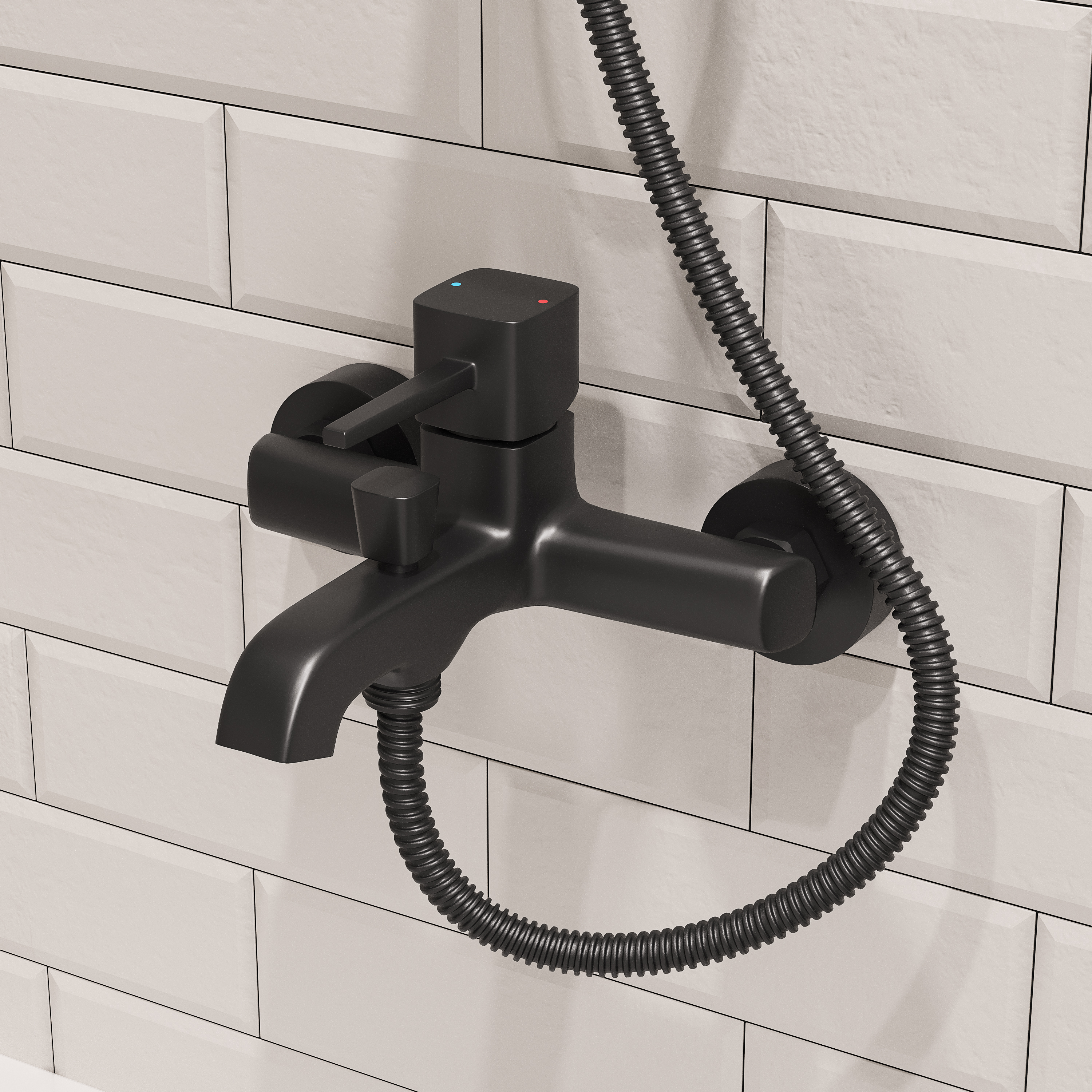 Смеситель для ванны с душем STWORKI Эстерсунд ES-03b купить в Тамбове