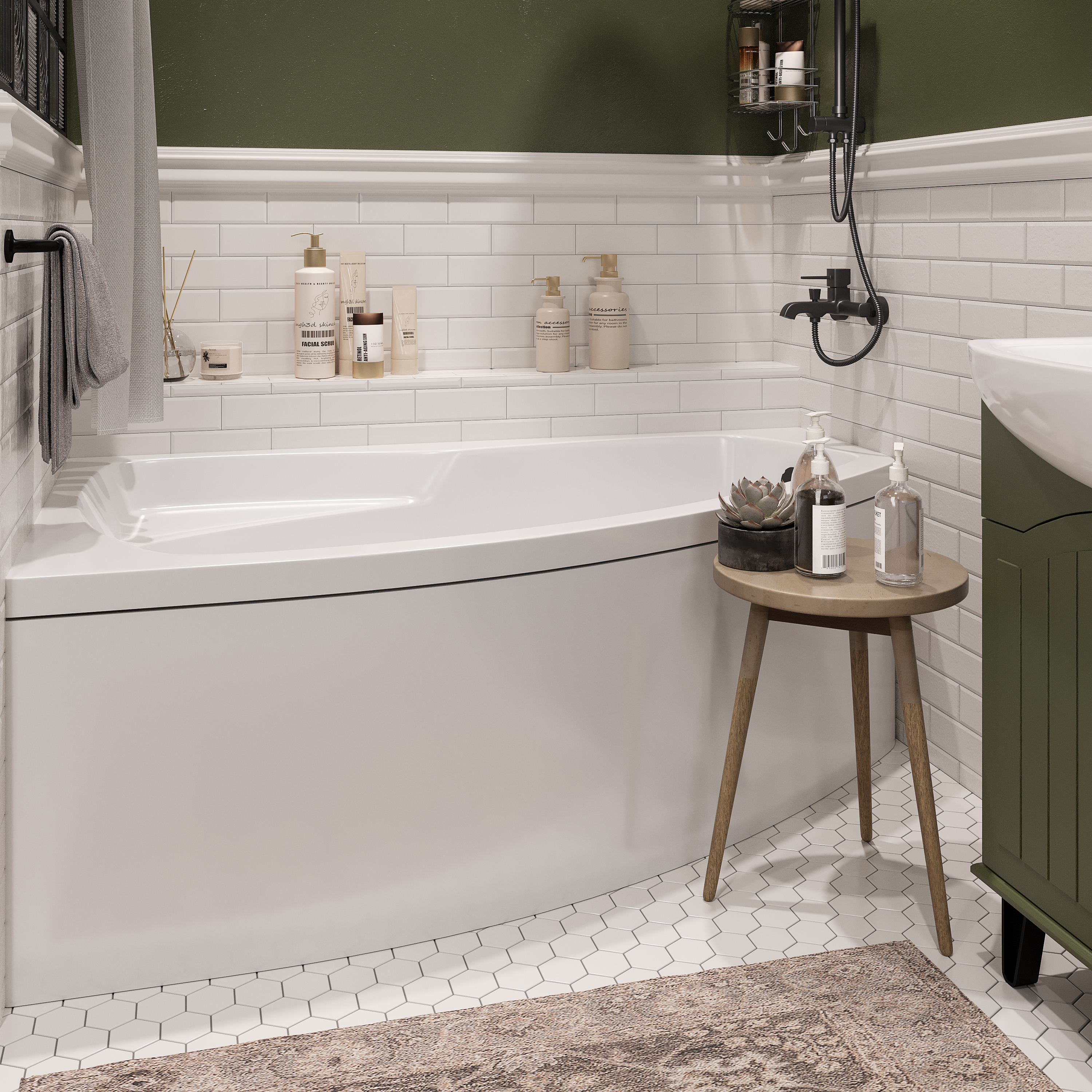 Смеситель для ванны с душем STWORKI Эстерсунд ES-03b купить в Тамбове