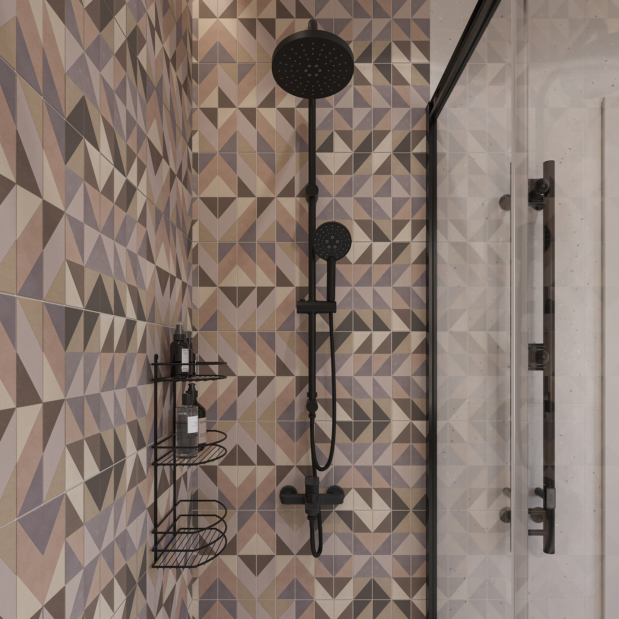 Смеситель для ванны с душем STWORKI Ноттвиль NO-04b купить в Тамбове