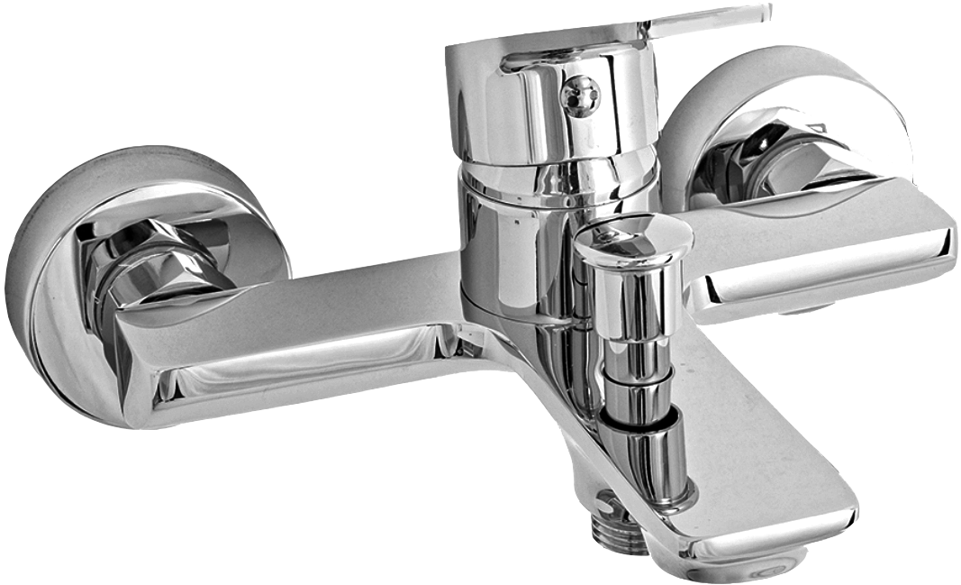 Смеситель для ванны с душем STWORKI Монтре MO-02cr купить в Тамбове