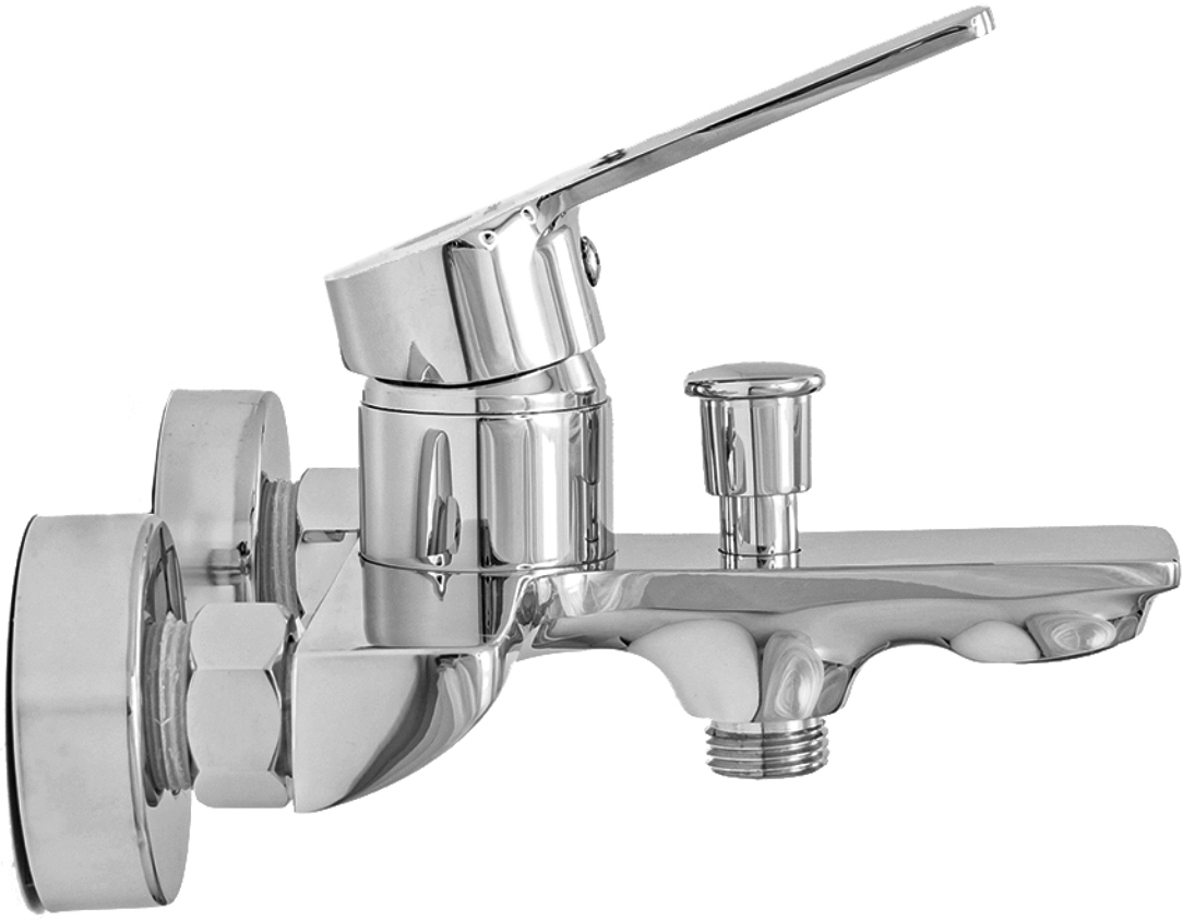 Смеситель для ванны с душем STWORKI Монтре MO-02cr купить в Тамбове