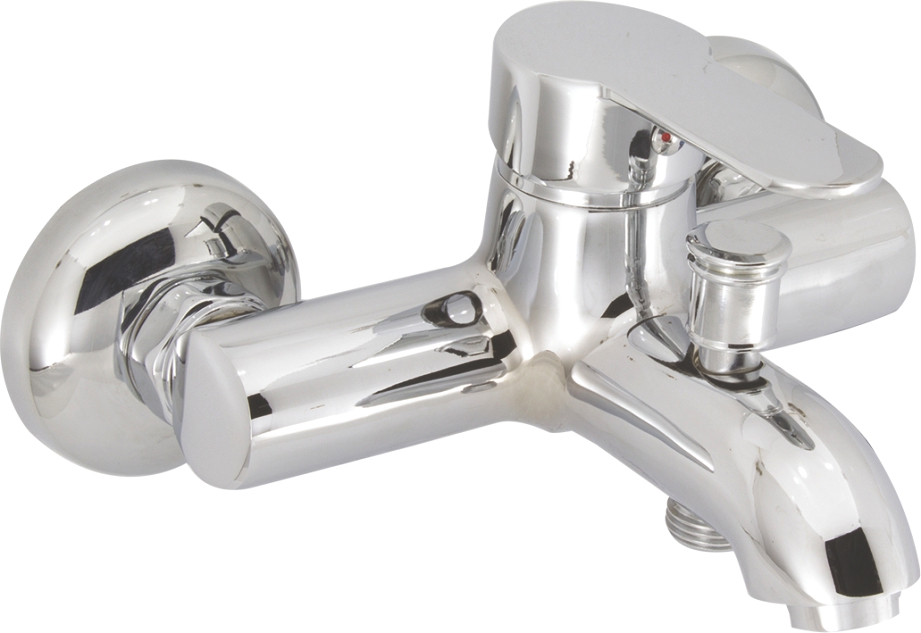 Смеситель для ванны с душем MEGA City MG-ZRV103 + Душевой гарнитур Grohe Tempesta New 27794001 купить в Тамбове