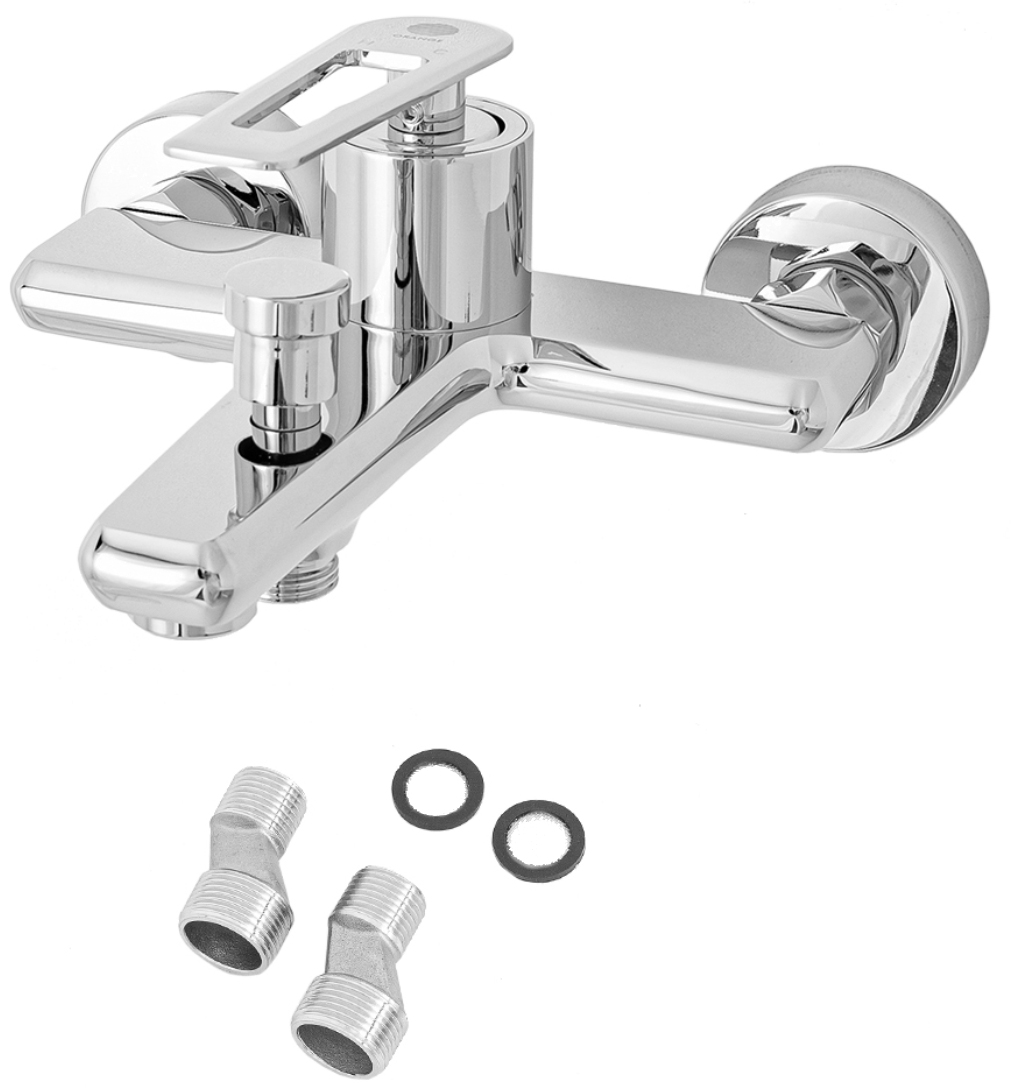 Смеситель для ванны с душем STWORKI Варберг VAR-02cr купить в Тамбове