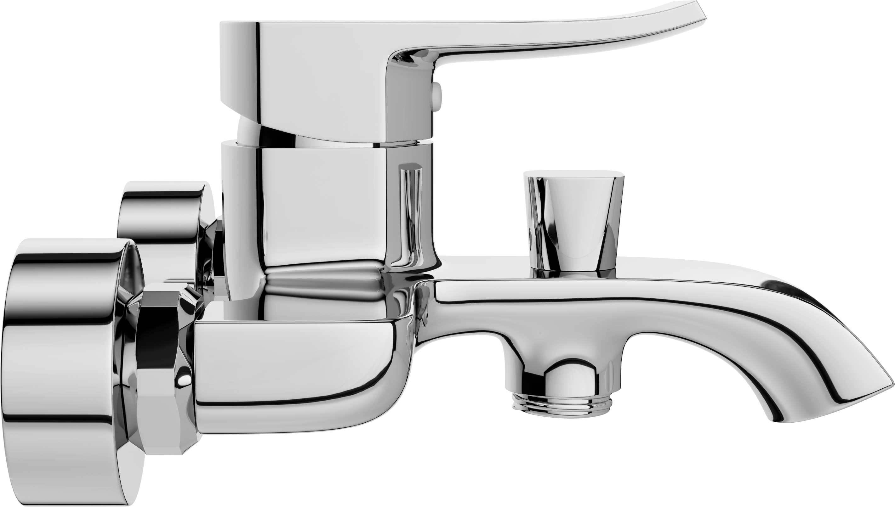 Смеситель для ванны с душем STWORKI Бурос BU-02cr купить в Тамбове