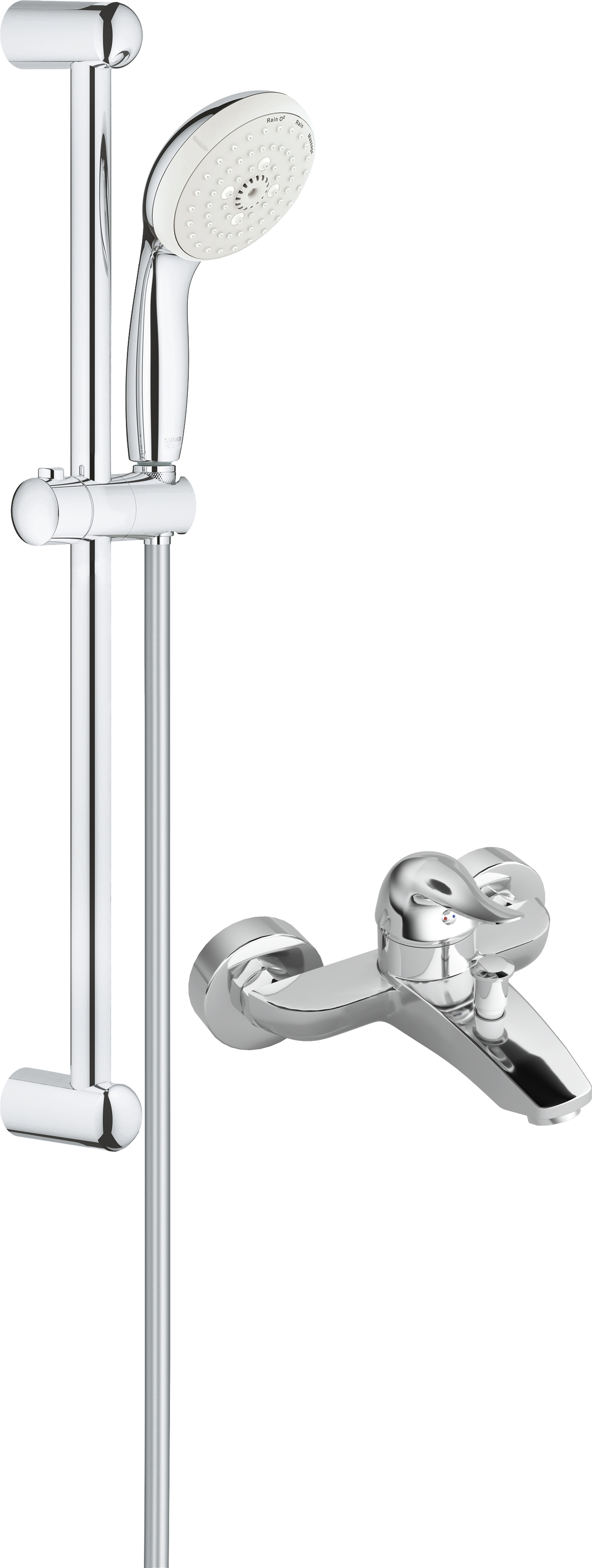 Смеситель для ванны с душем MEGA MG-SER103 + 27794001