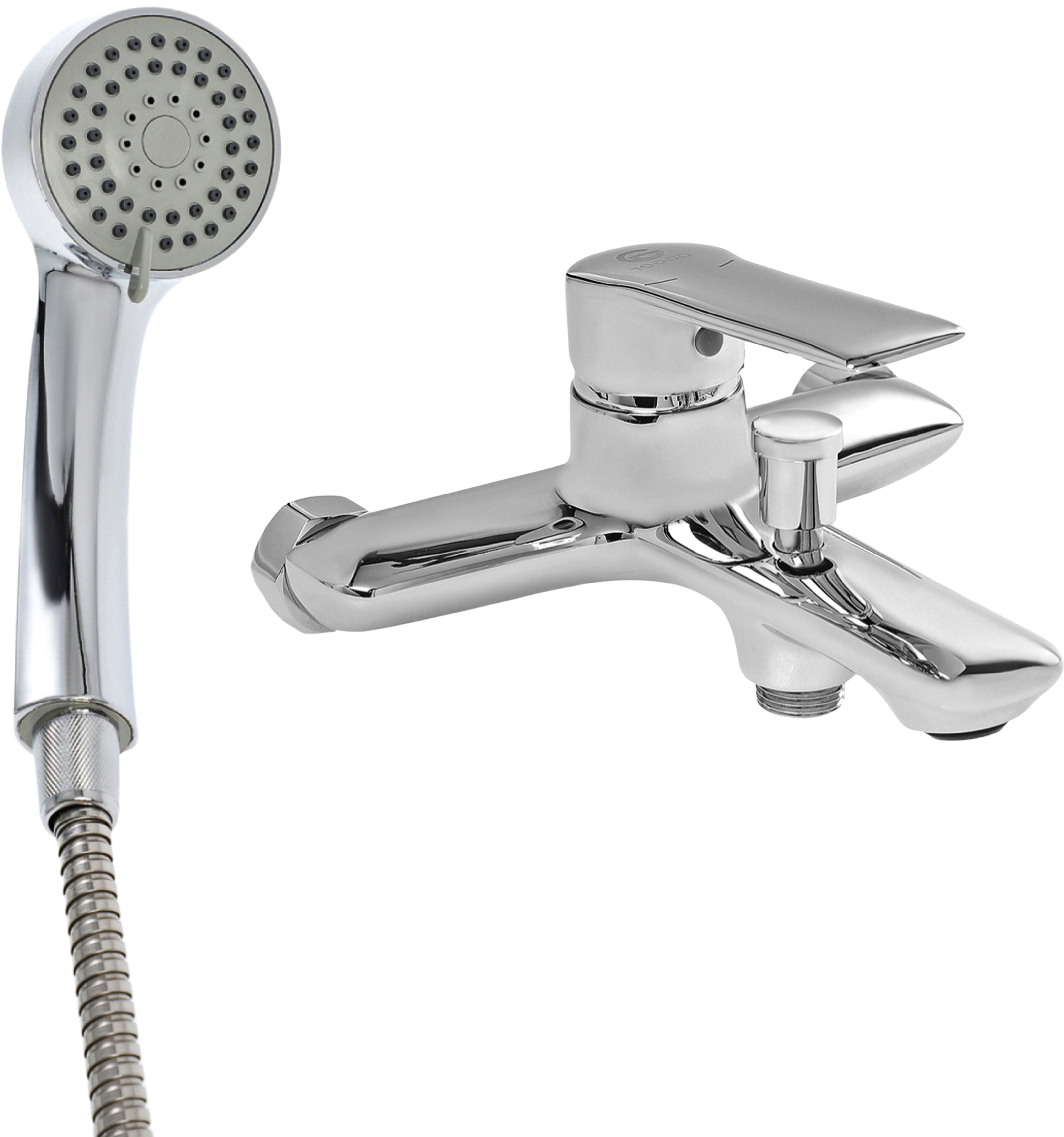 Смеситель для ванны с душем STWORKI Колдинг KO-02cr