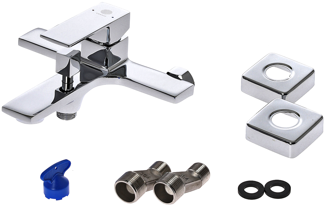 Смеситель для ванны с душем STWORKI Карлстад KAS-03cr купить в Тамбове