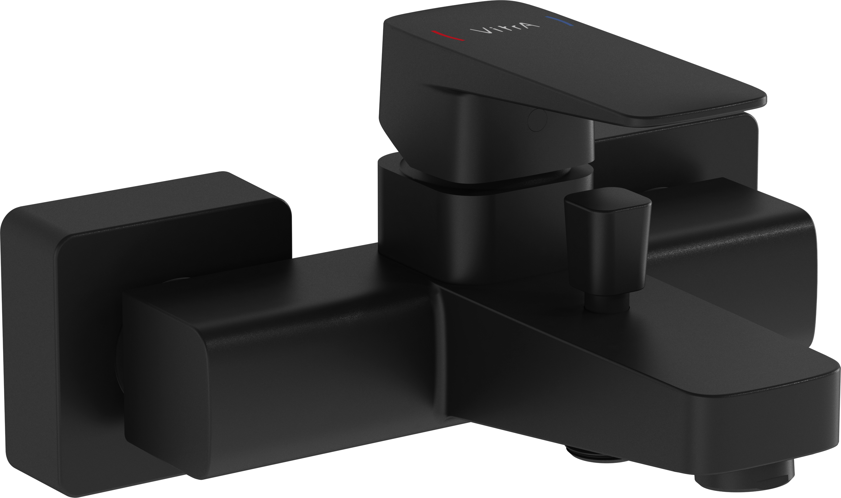 Смеситель для ванны с душем VitrA Root Square A4273736EXP черный