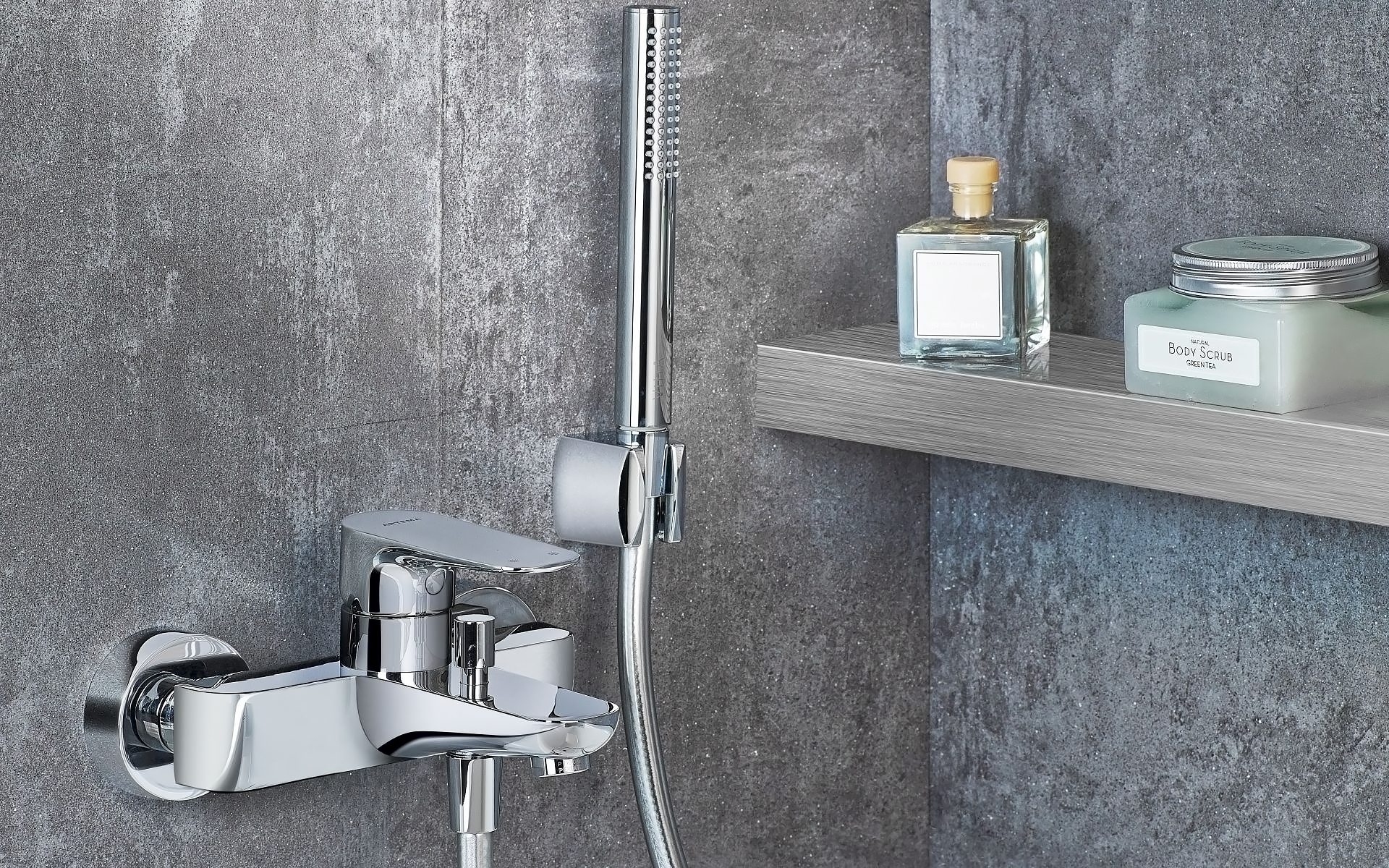 Смеситель для ванны с душем VitrA Axe S A41070EXP купить в Тамбове