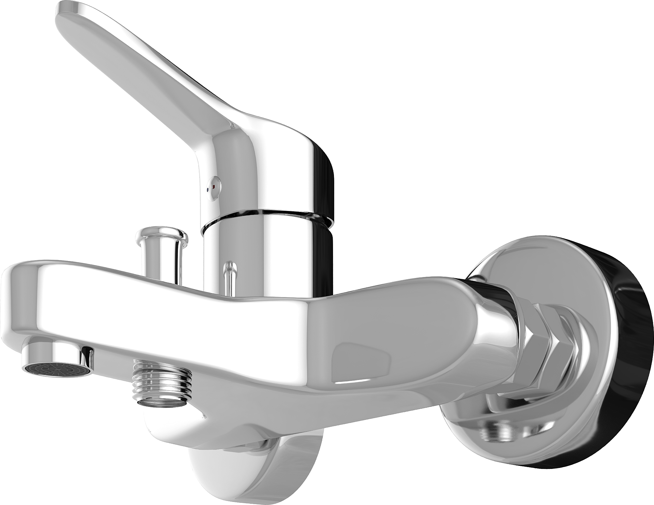 Смеситель для ванны с душем MEGA Delta MG-SRN100 + Душевой гарнитур Grohe Vitalio Comfort 26176000 хром купить в Тамбове
