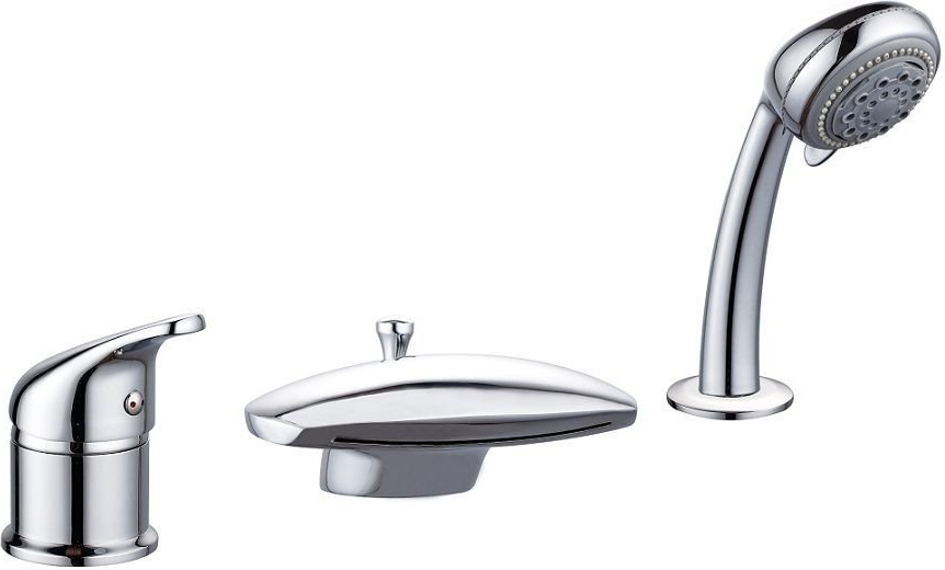 Смеситель Aquanet Practic AF111-63B на борт ванны