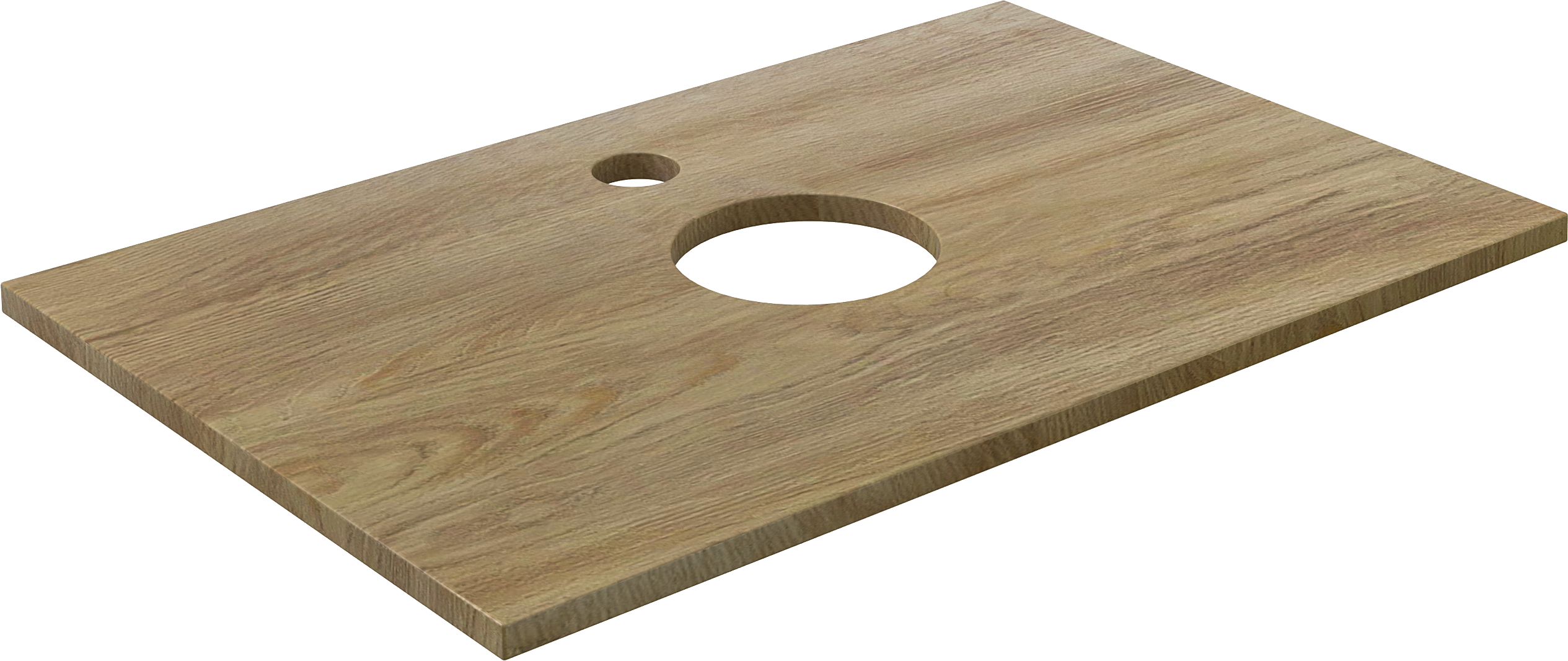 Мебель для ванной комнаты DIWO Элиста 80 светлое дерево, с раковиной Moduo 55 Leaf купить в Тамбове