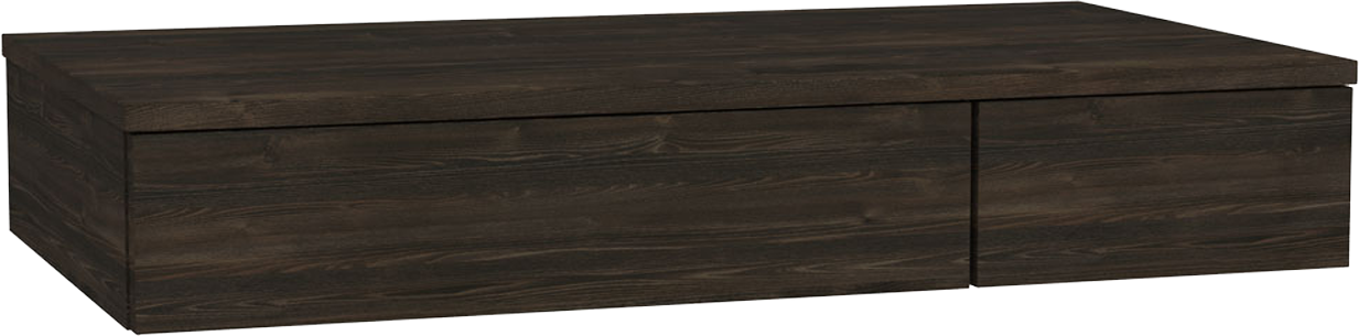 Тумба VitrA Origin 90 темный вяз