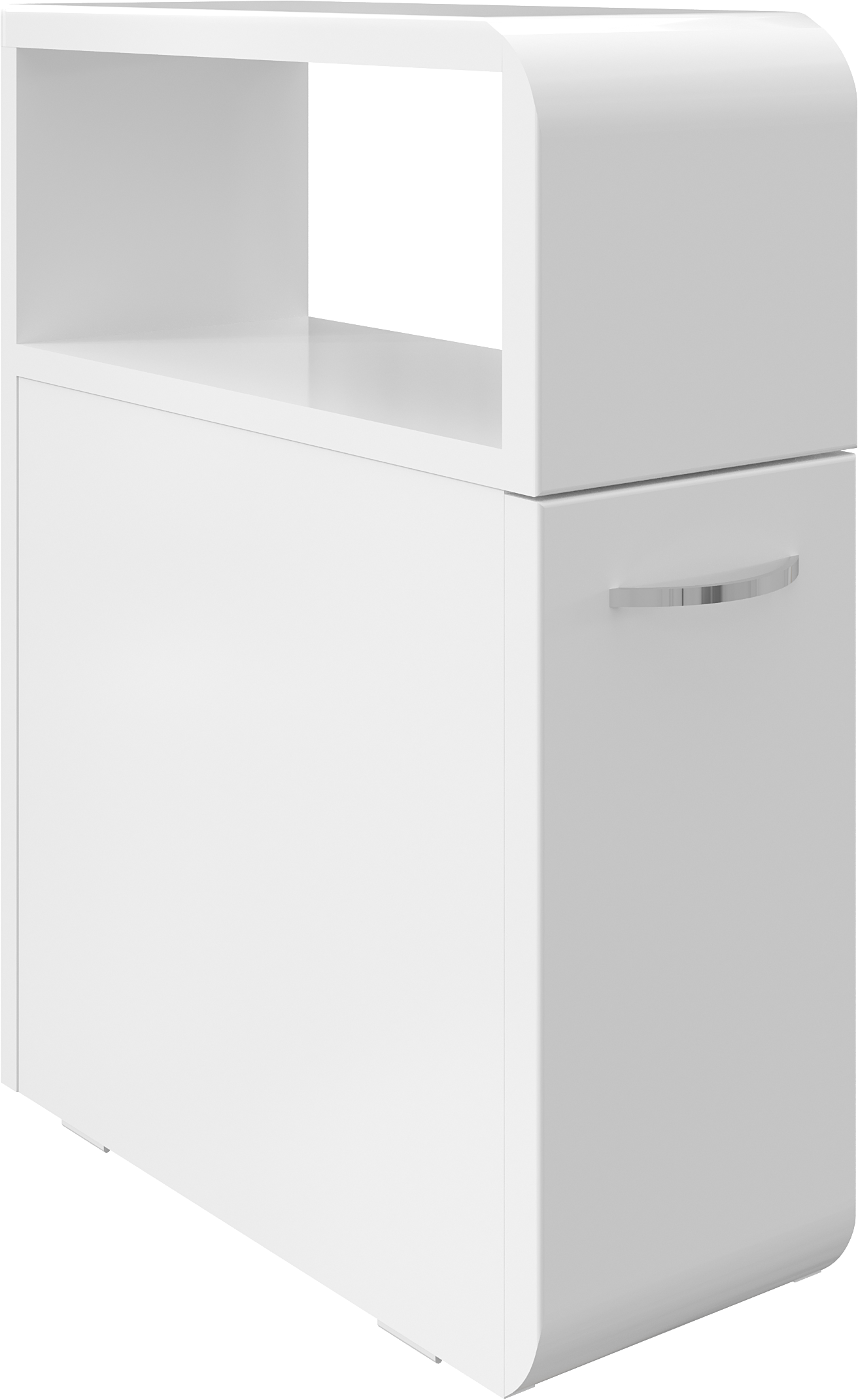 Тумба в туалет DIWO Суздаль 19x55x43 см с открытой полкой, белая