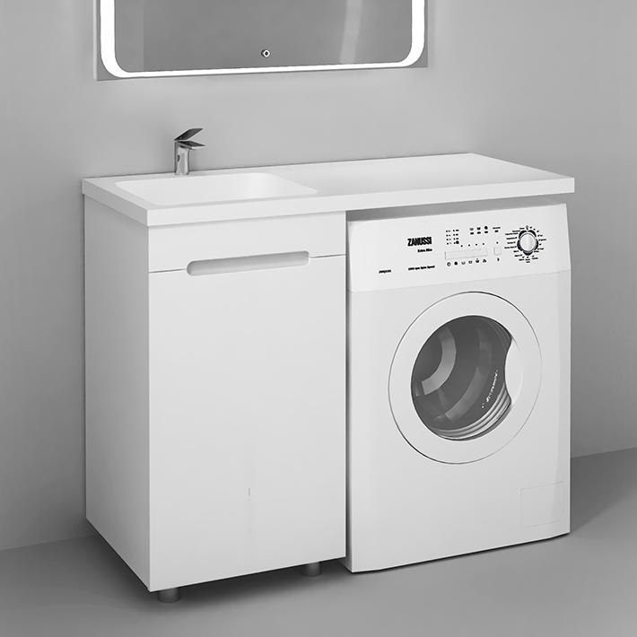 Тумба для комплекта Raval Forte 110 L, под стиральную машину