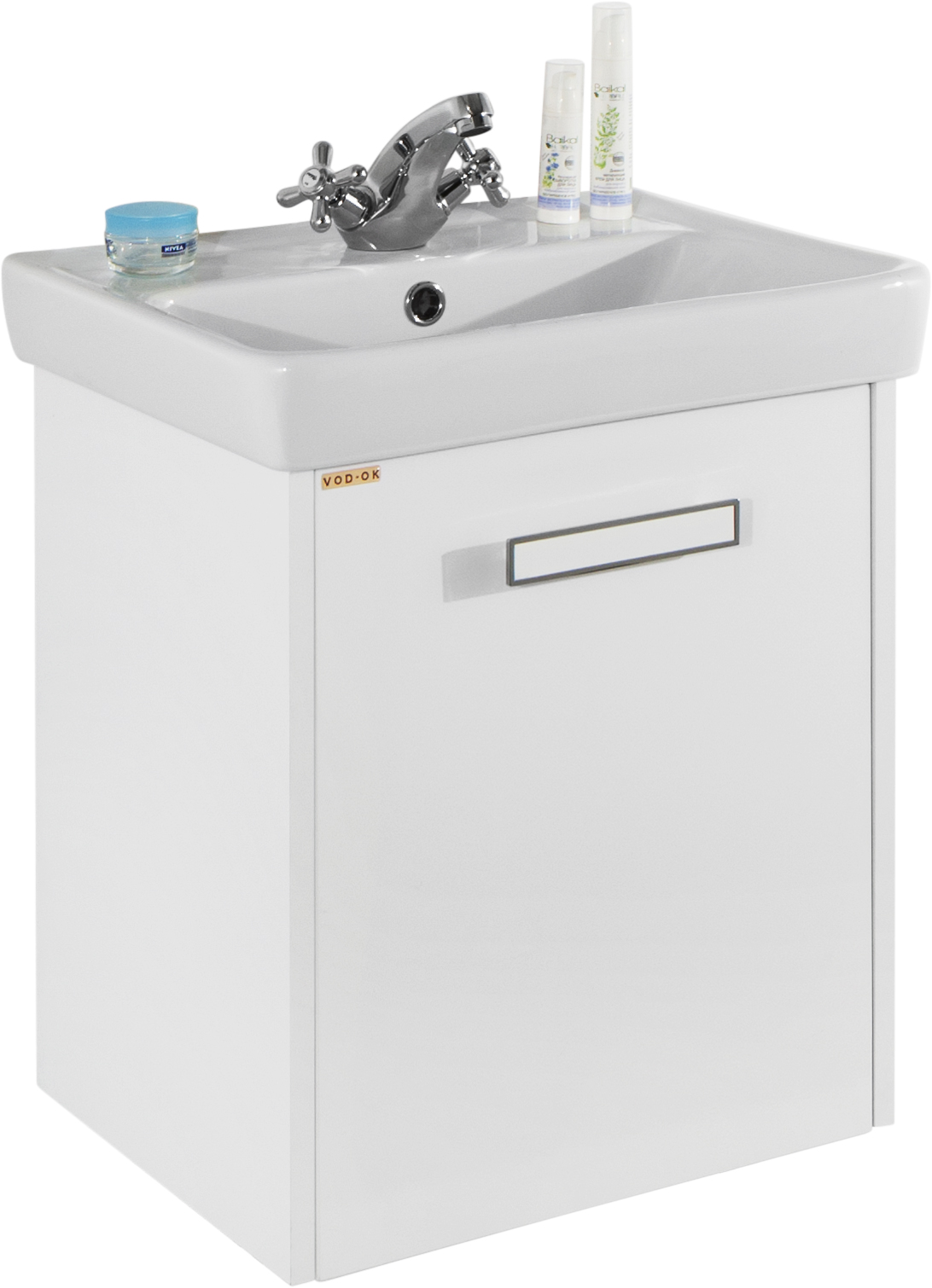Тумба для комплекта Vod-Ok Мона 50 белая