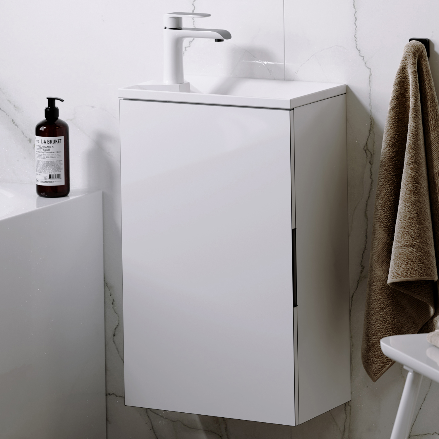 Тумба для комплекта Aqwella 5 stars Accent 42 белая