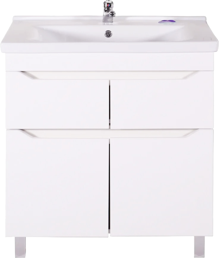 Тумба для комплекта ASB-Mebel Бари 80-2.2 белая