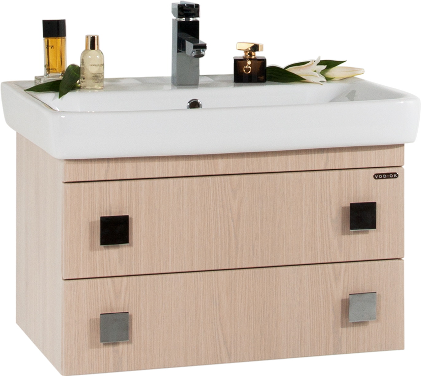 Тумба для комплекта Vod-Ok Квадро 70 дуб