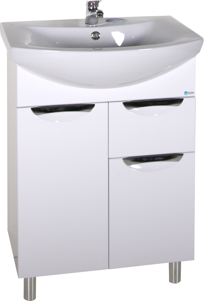 Тумба для комплекта ASB-Mebel Мессина 60 (уценка: сколы на левой и правой стенке, на верхнем углу)