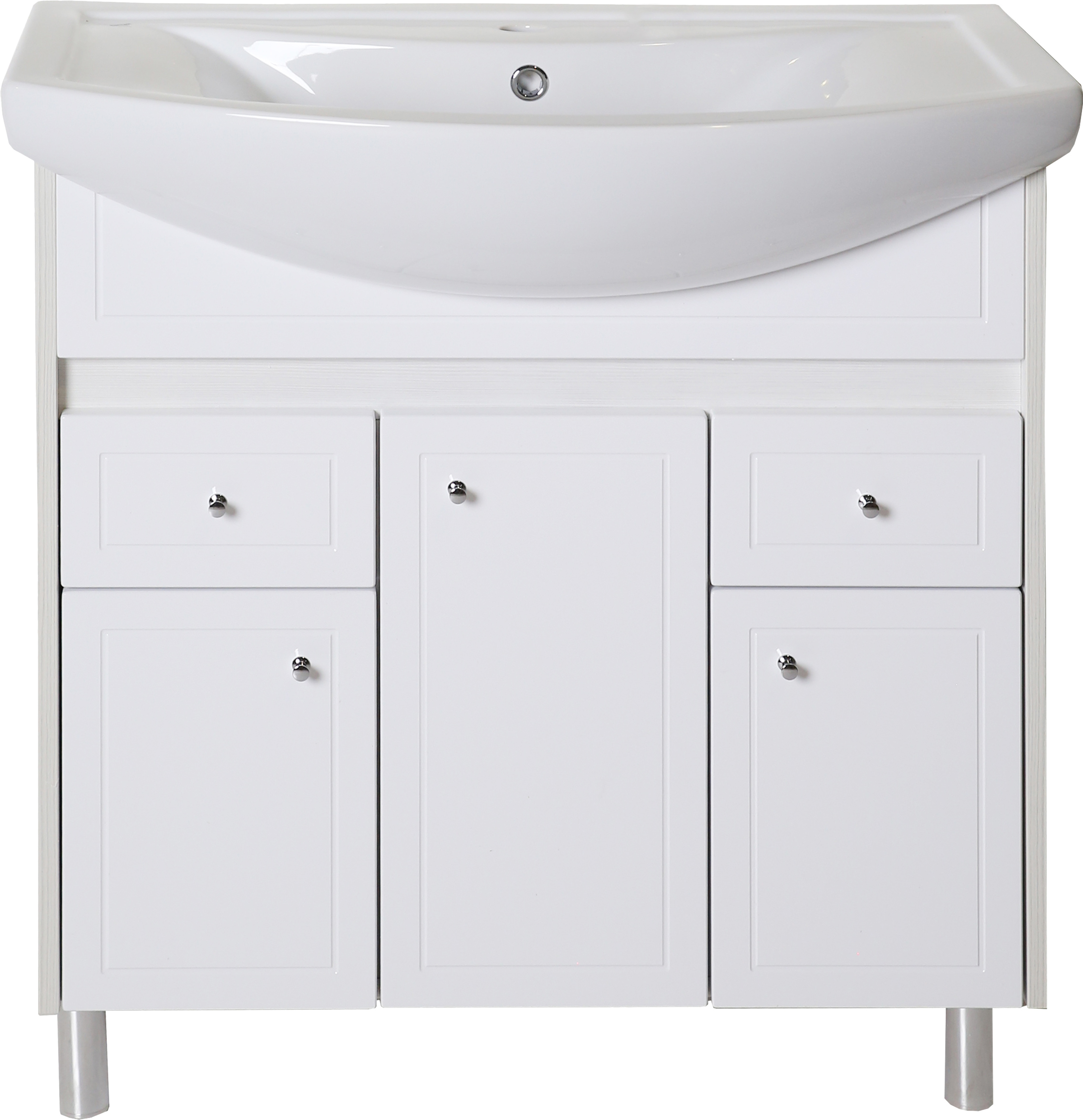 Тумба для комплекта ASB-Mebel Орхидея 80 белая, северное дерево