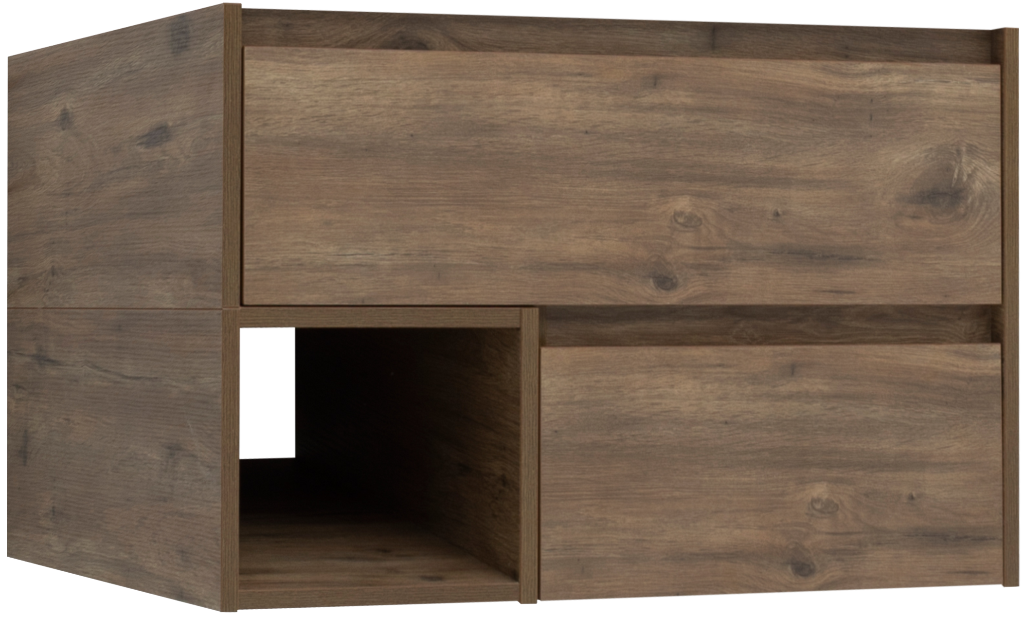 Тумба под раковину STWORKI Карлстад 75 дуб рустикальный