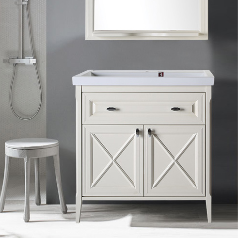 Тумба для комплекта ASB-Woodline Монте 80 бежевая