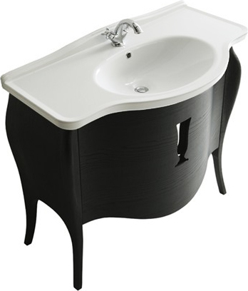 Тумба для комплекта Galassia Ethos 8478 110 см черный дуб 150100₽