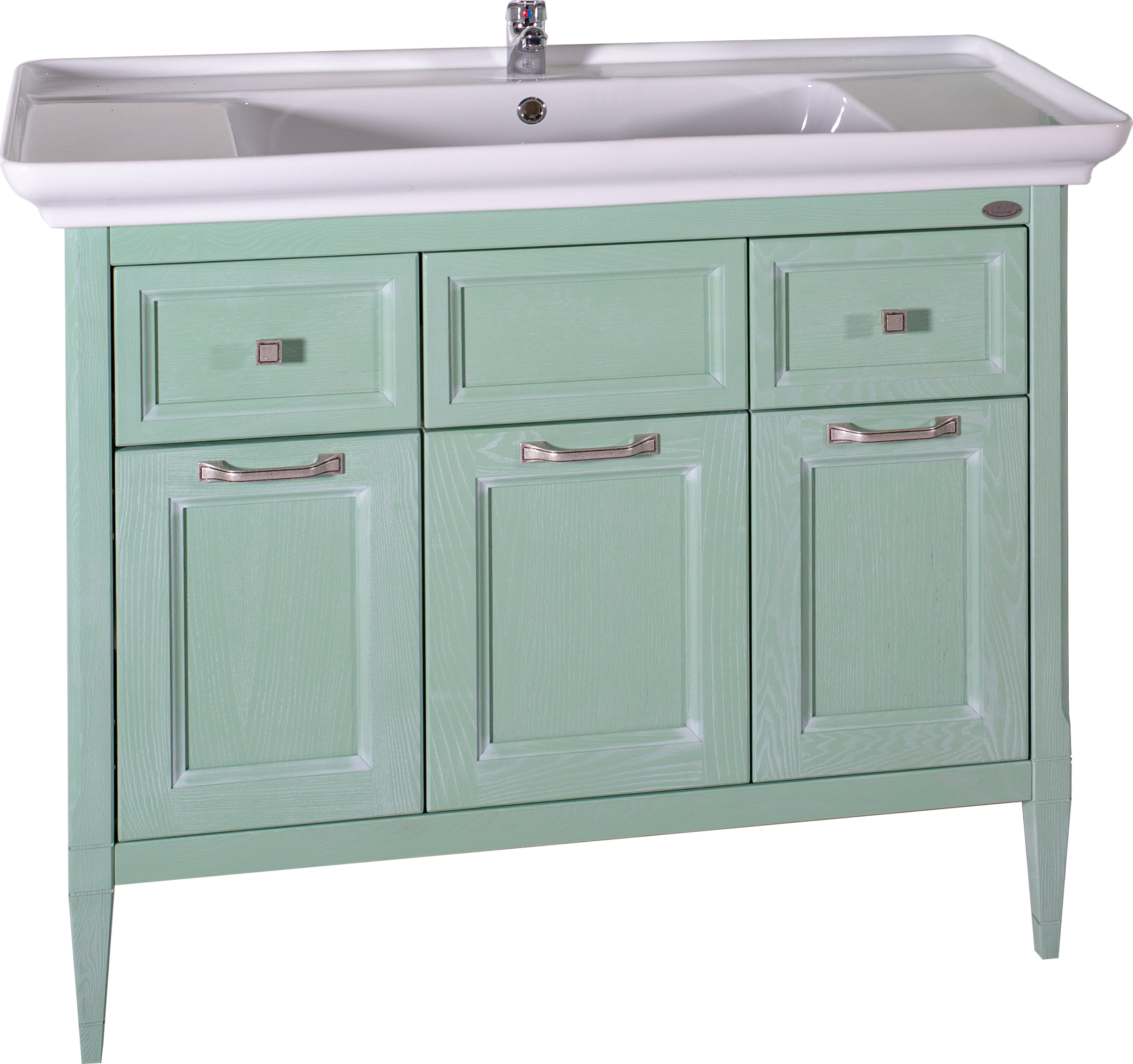 Тумба для комплекта ASB-Woodline Гранда 105 зеленая