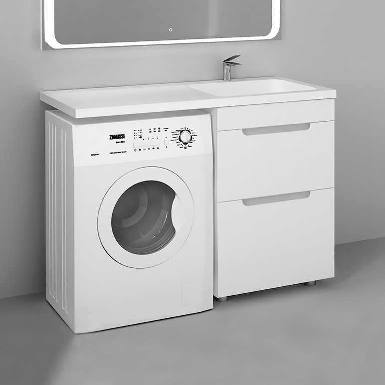 Тумба для комплекта Raval Forte 120 R, под стиральную машину