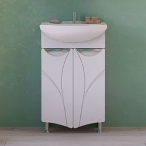 Тумба для комплекта Raval Folle 50 белая, напольная