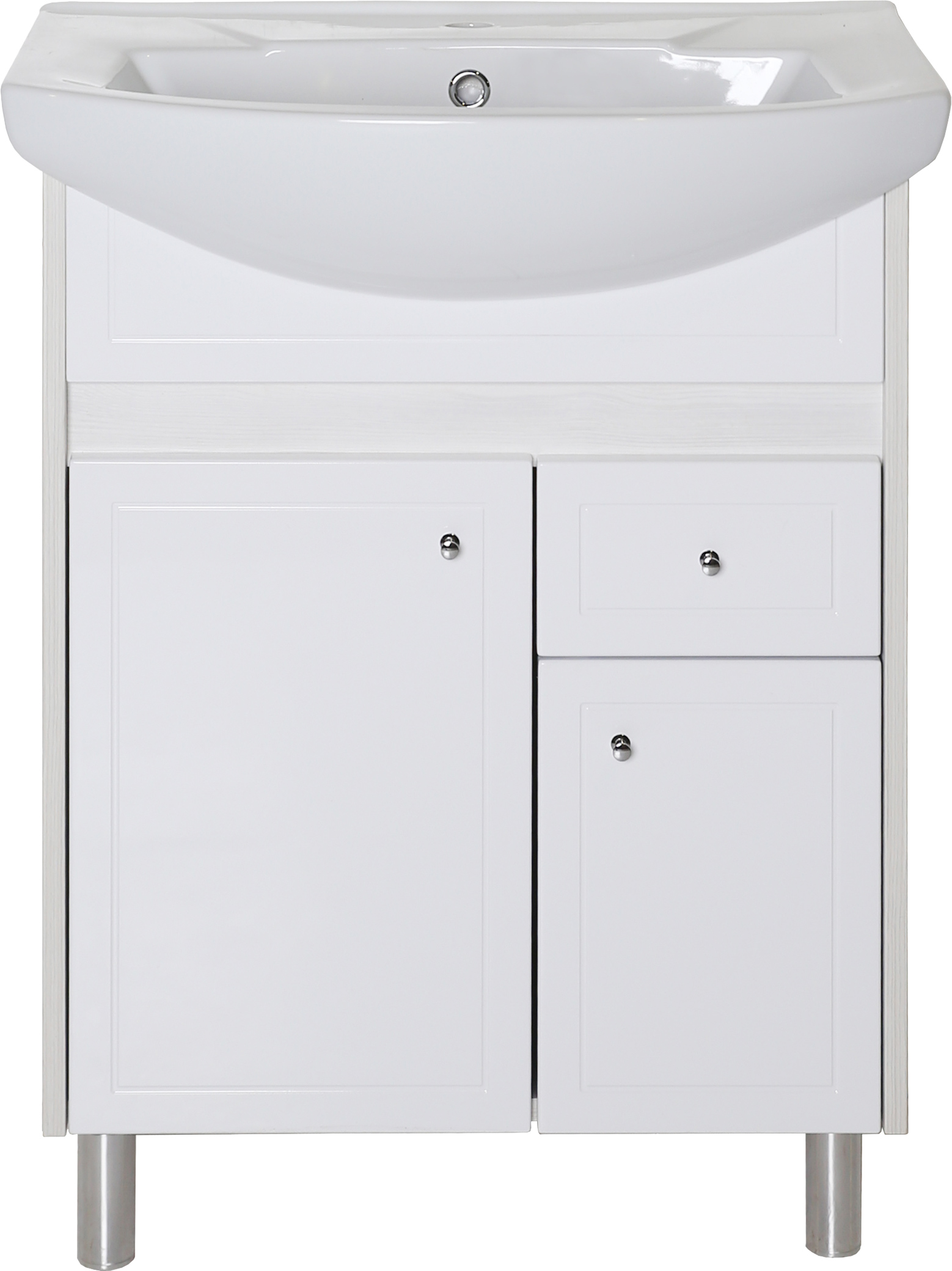 Тумба для комплекта ASB-Mebel Орхидея 60 белая, северное дерево