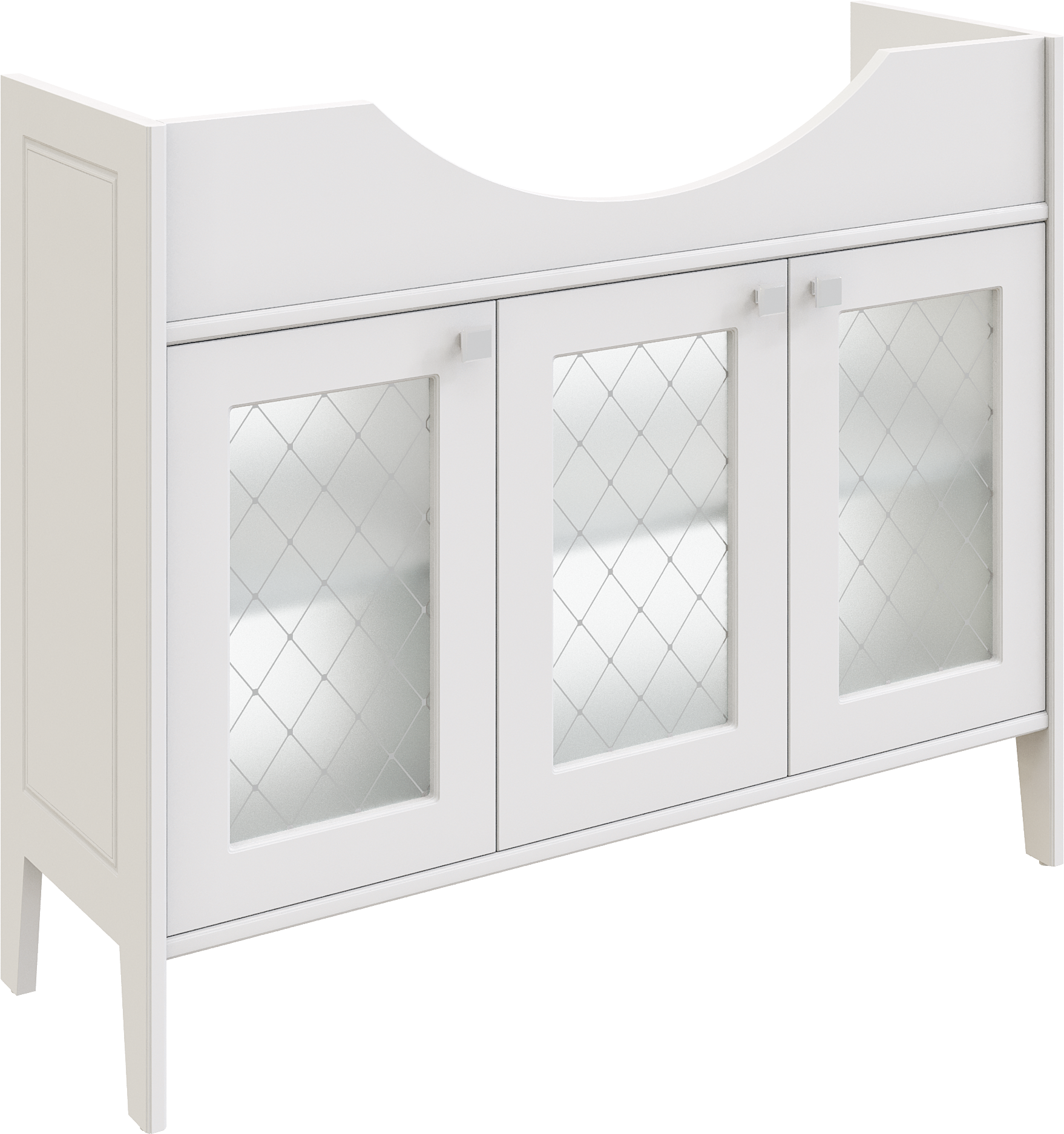 Тумба под раковину STWORKI Хельсингборг 105 белая